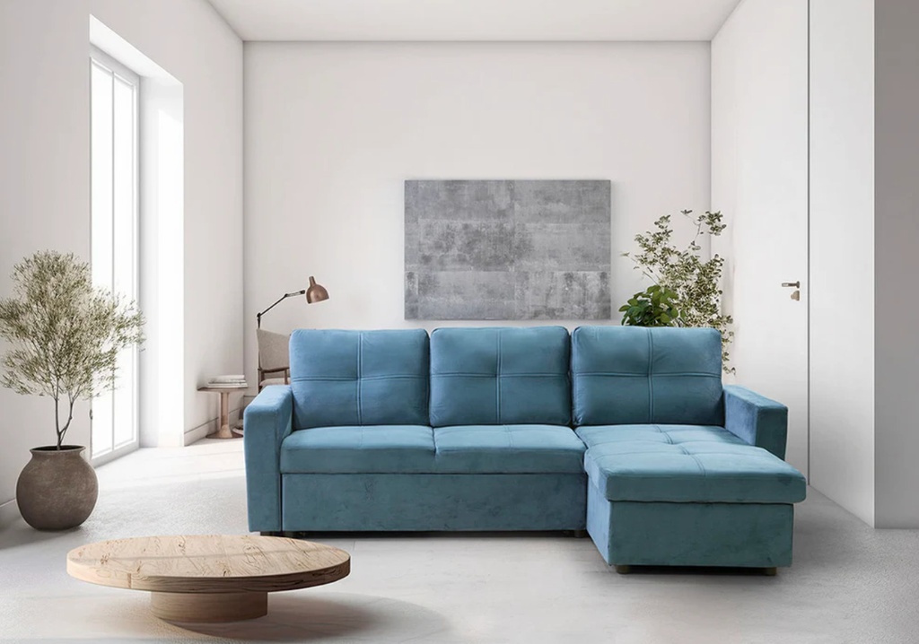 Sofá Cama Chaise Longue Pau 215cm